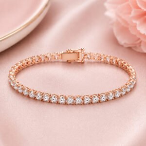Rose Gold Tennis Bracelet
